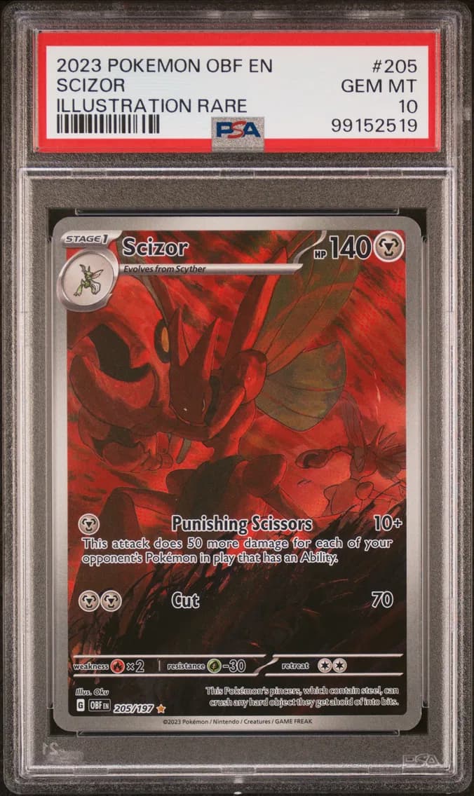 Scizor, Obsidian Flames, PSA 10