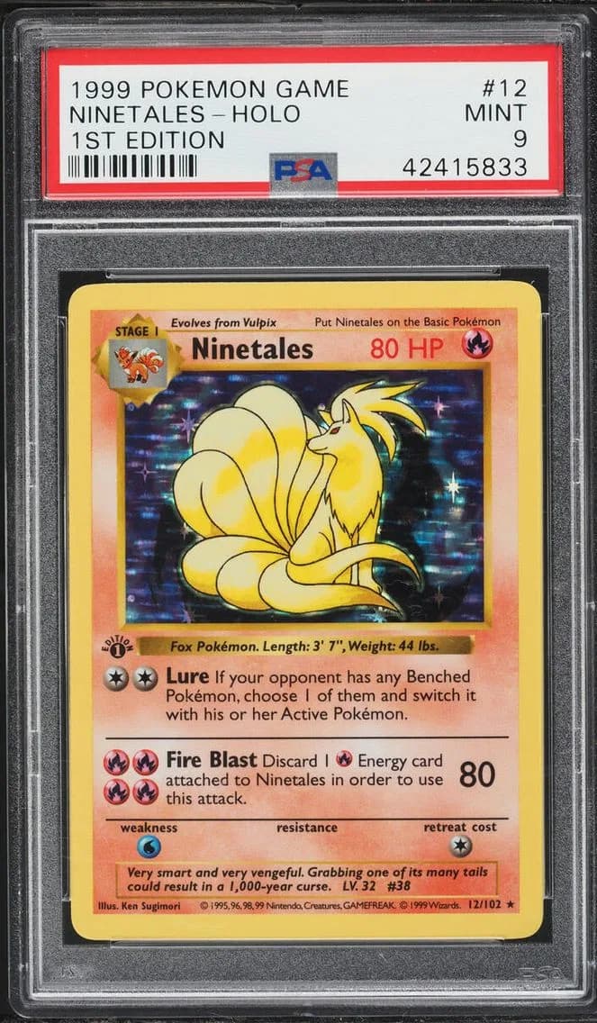 Ninetales, Game, PSA 9