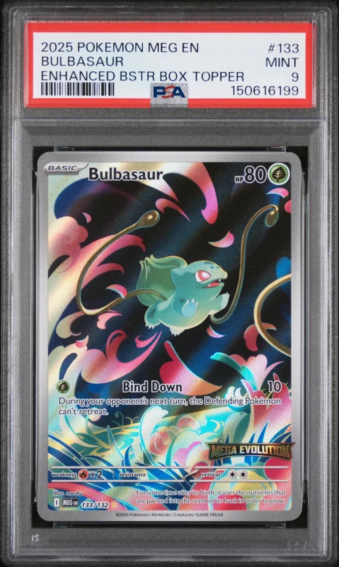 Bulbasaur, Mega Evolution, PSA 9