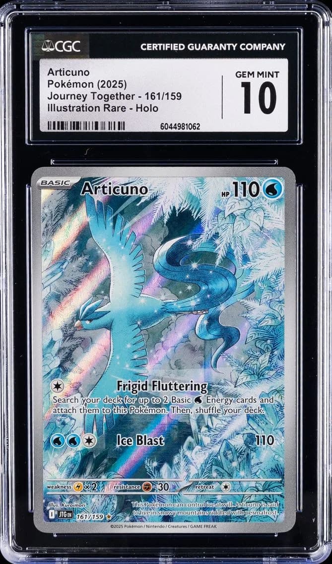Articuno, Journey Together, CGC 10