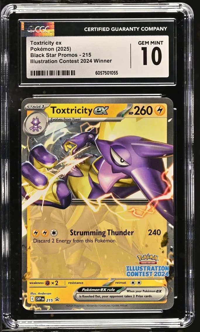 Toxtricity ex, Black Star Promos - Scarlet & Violet SVP EN, CGC 10