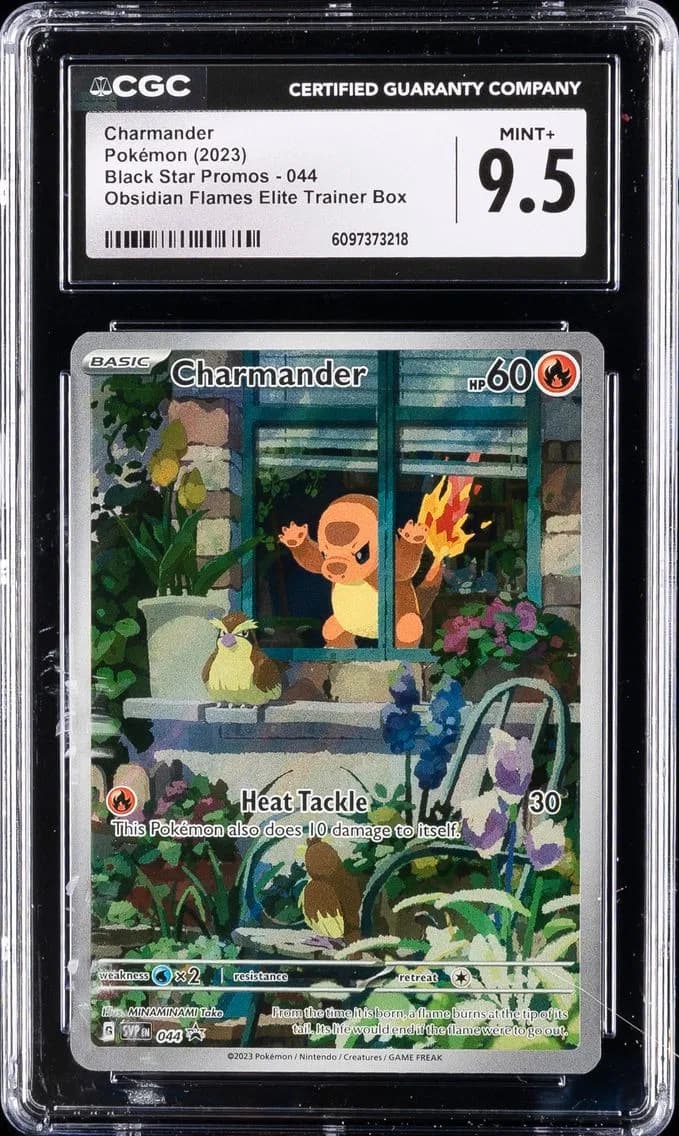 Charmander, Black Star Promos - Scarlet & Violet SVPEN, CGC 9.5
