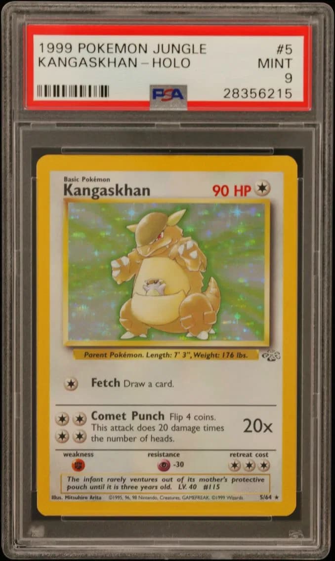 Kangaskhan-Holo, Jungle, PSA 9