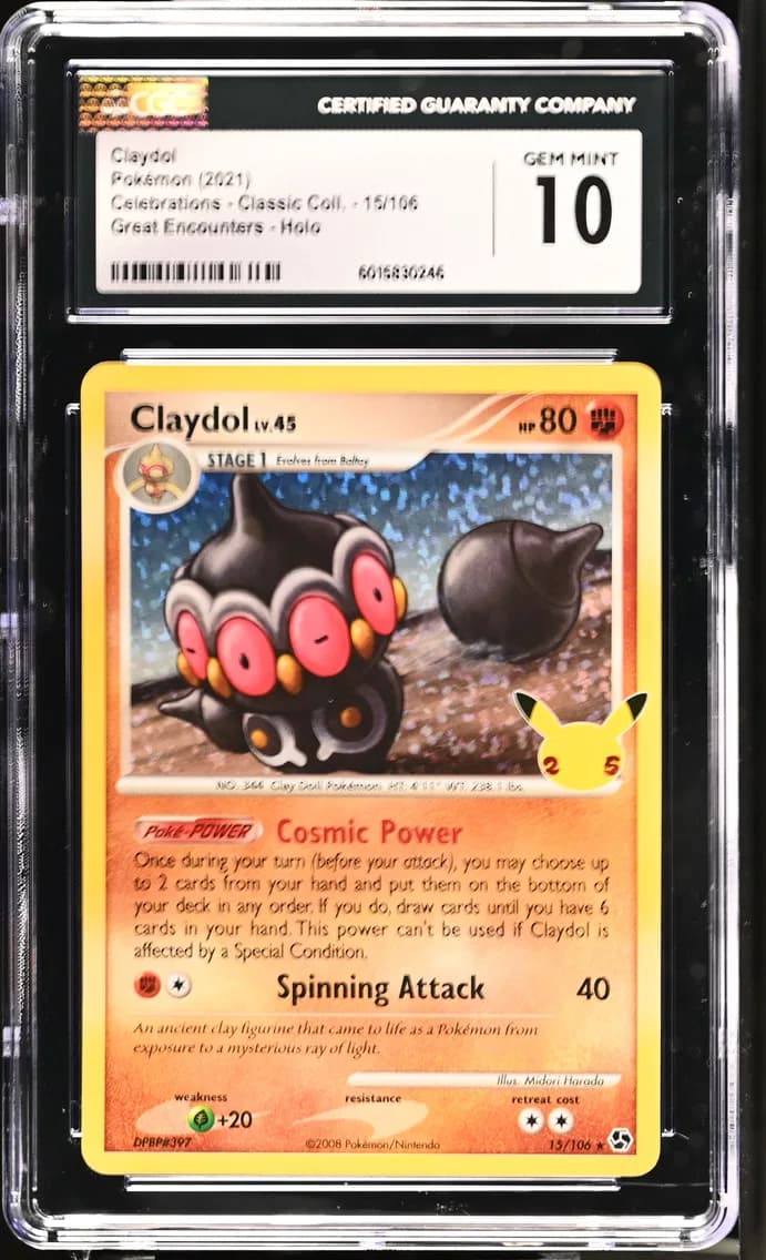 Claydol, Celebrations - Classic Collection, CGC 10
