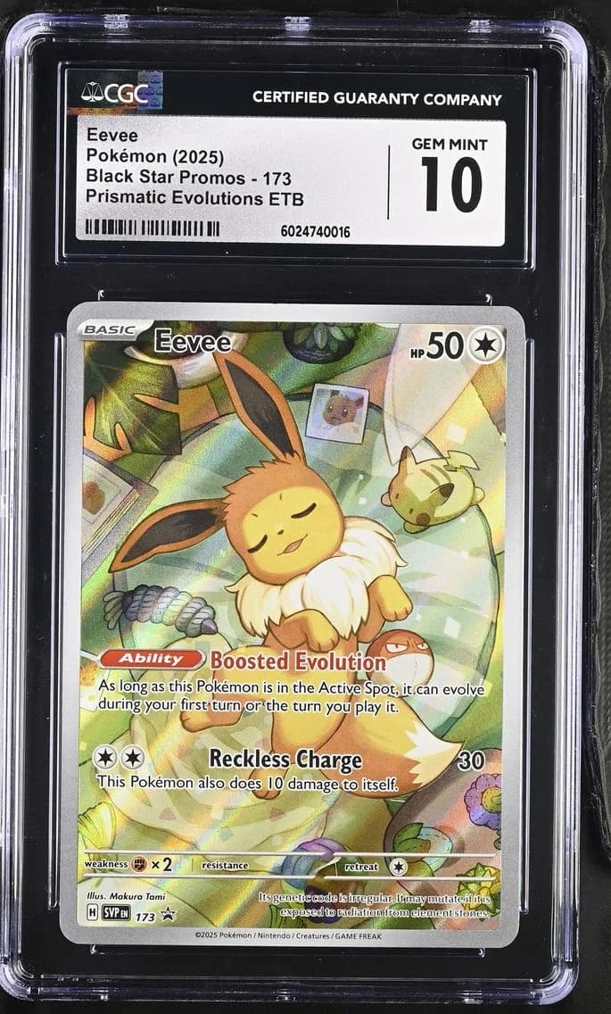 Eevee, Black Star Promos - Scarlet & Violet SVP EN, CGC 10