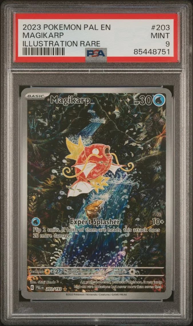 Magikarp, Paldea Evolved, PSA 9