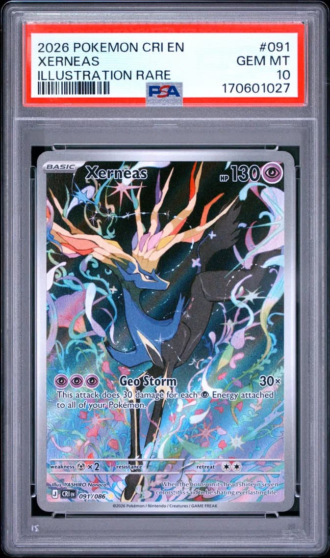 Xerneas, Chaos Rising, PSA 10