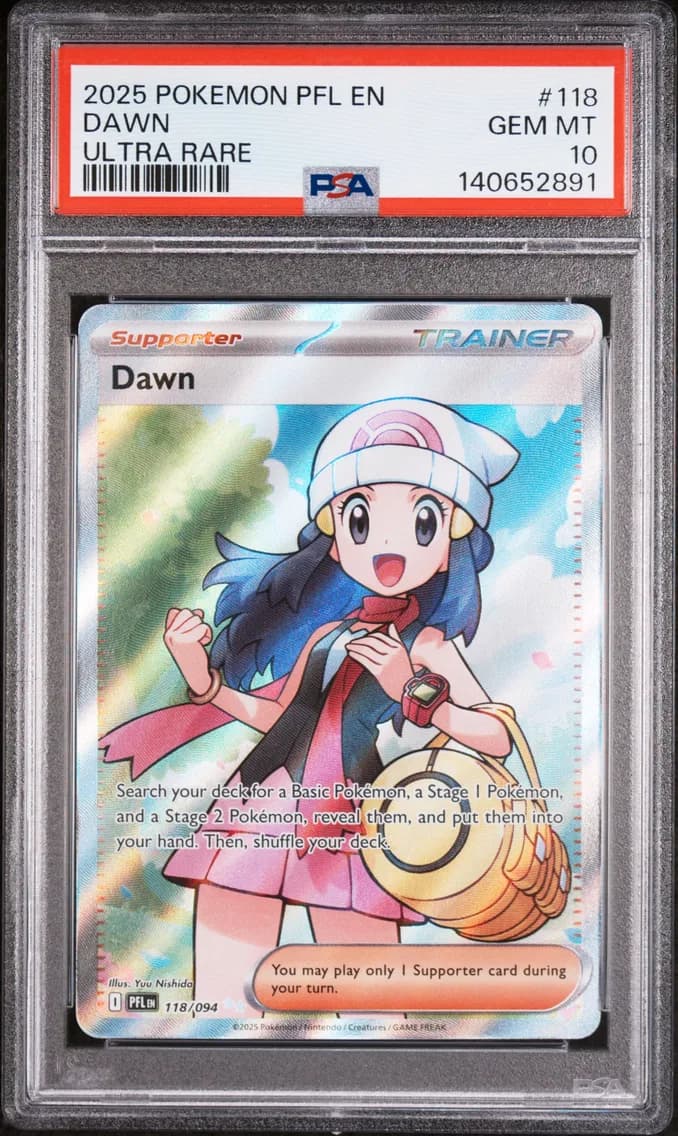 Dawn, Phantasmal Flames, PSA 10