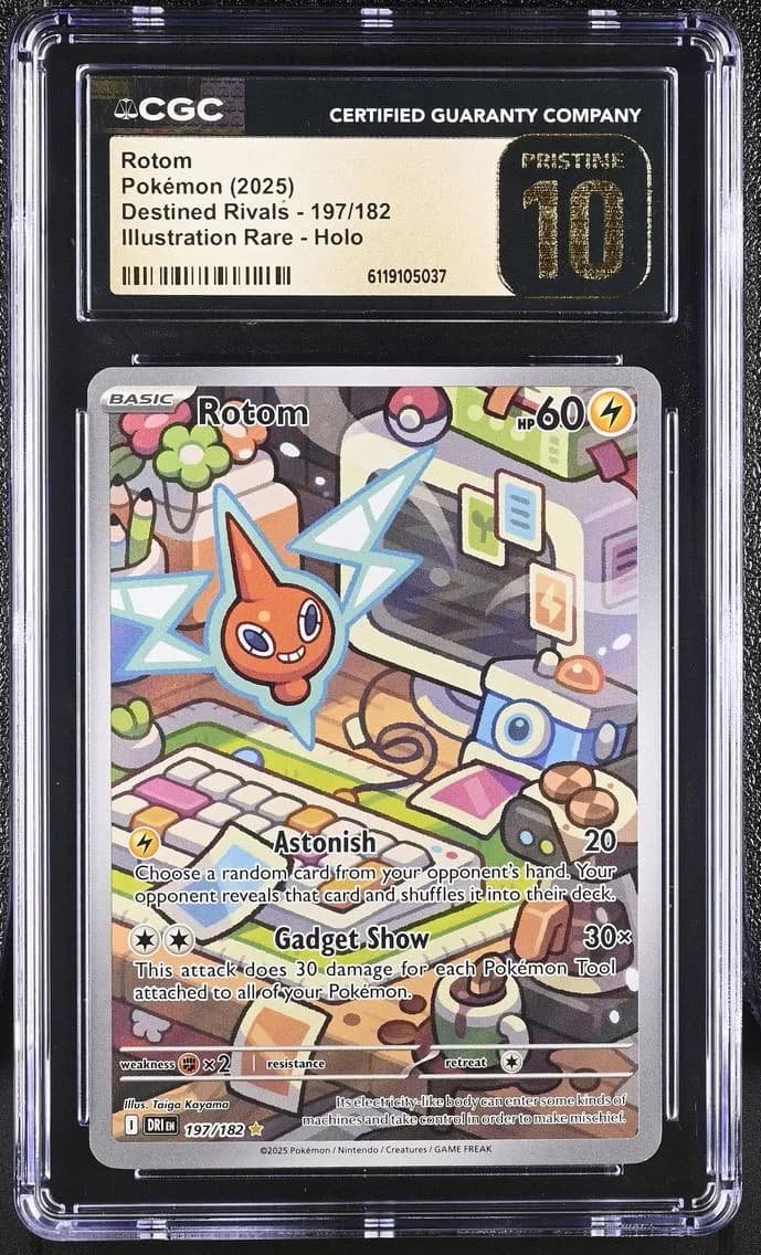 Rotom, Destined Rivals, CGC 10