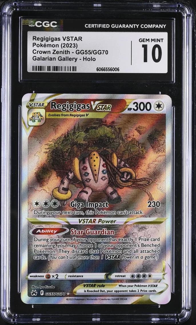 Regigigas VSTAR, Crown Zenith, CGC 10