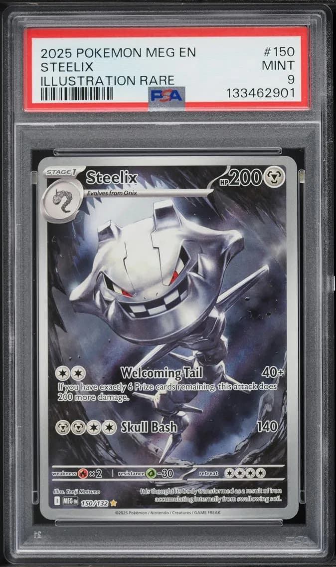 Steelix, Mega Evolution, PSA 9
