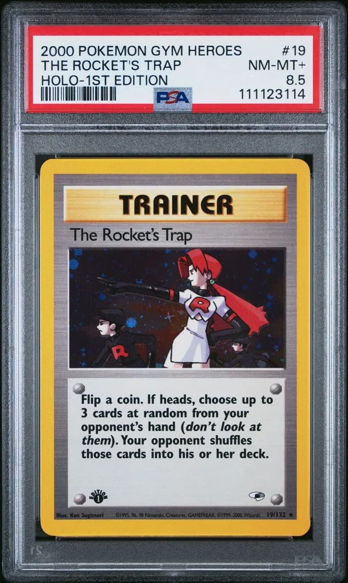 The Rocket's Trap, Gym Heroes, PSA 8.5
