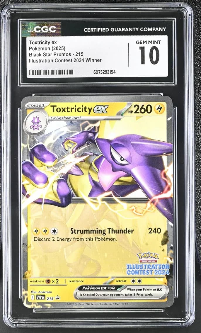 Toxtricity ex, Black Star Promos - Scarlet & Violet SVP EN, CGC 10