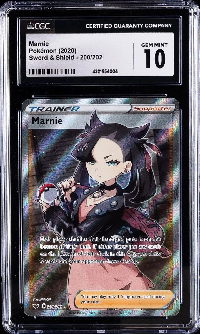 Marnie, Sword & Shield, CGC 10