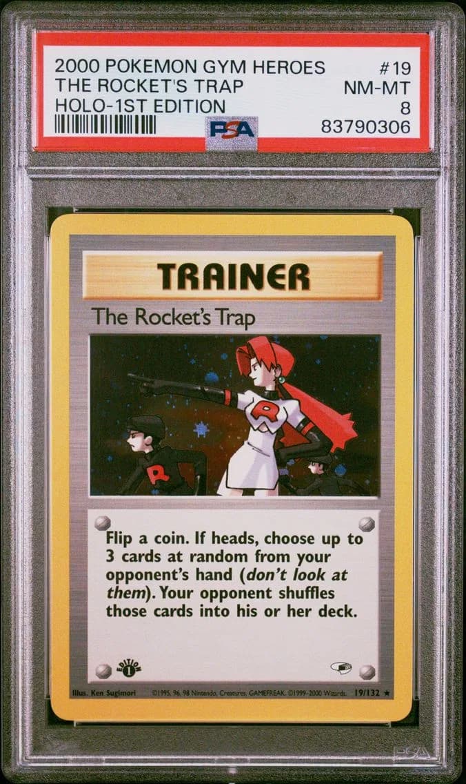 The Rocket's Trap, Gym Heroes, PSA 8