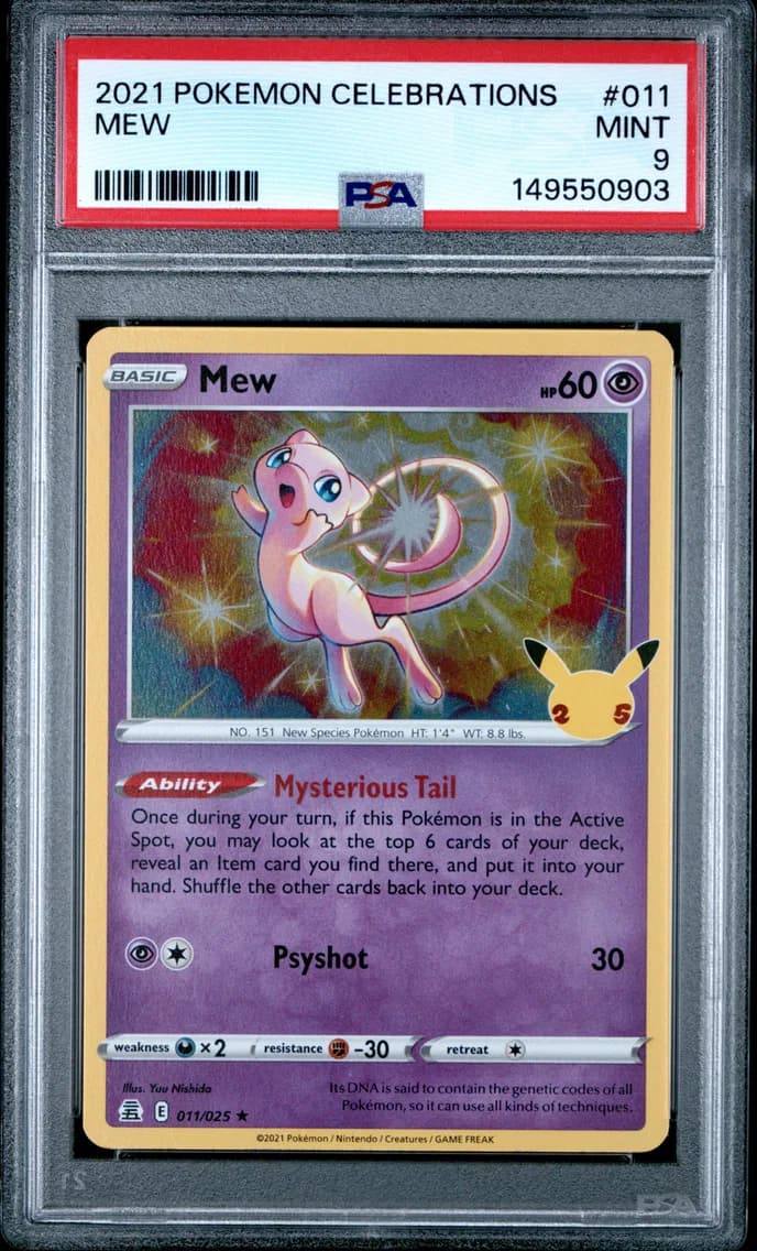 Mew, Celebrations, PSA 9