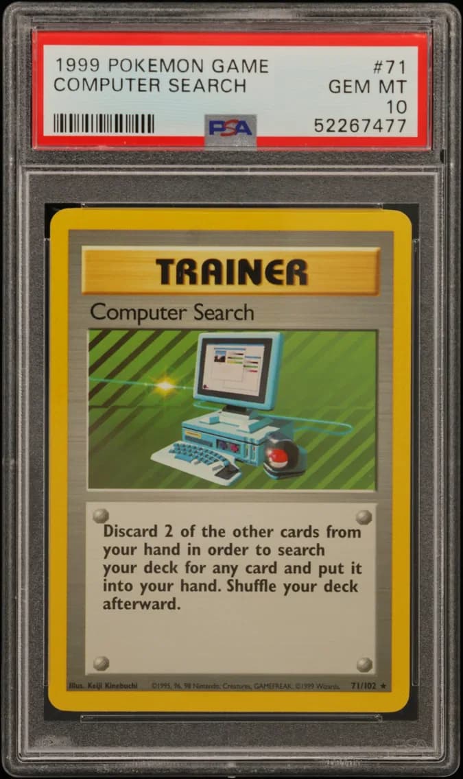 Computer Search, Game, PSA 10