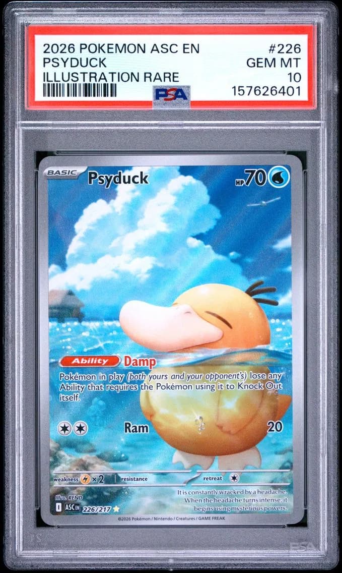 Psyduck, Ascended Heroes, PSA 10