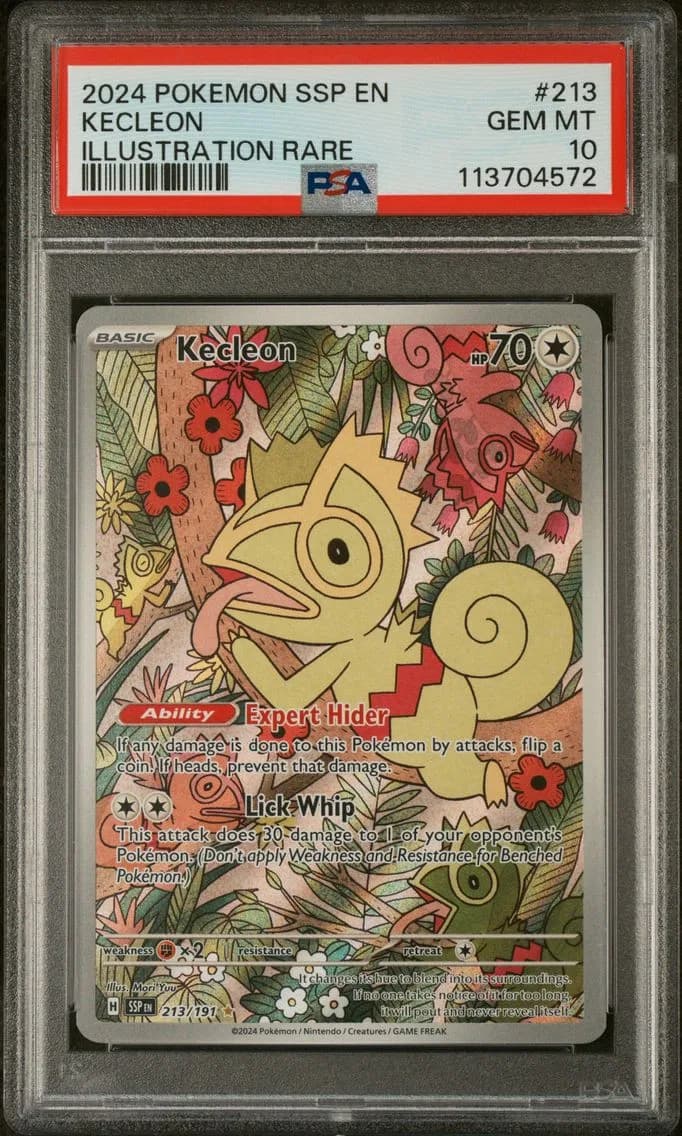 Kecleon, Surging Sparks, PSA 10