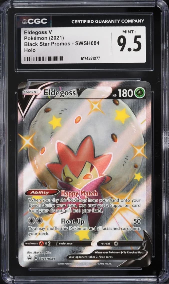 Eldegoss V, Black Star Promos - Sword & Shield, CGC 9.5
