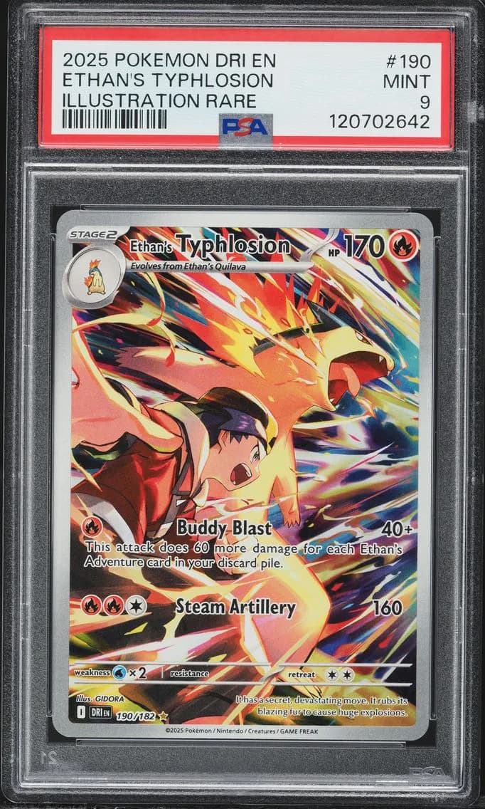 Ethan's Typhlosion, Destined Rivals, PSA 9