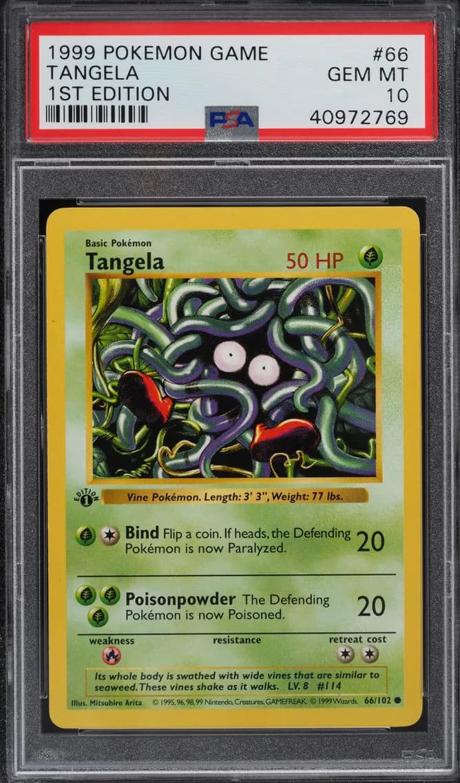 Tangela, Game, PSA 10