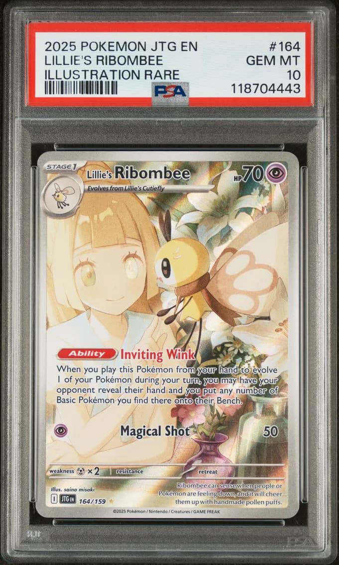 Lillie's Ribombee, Journey Together, PSA 10