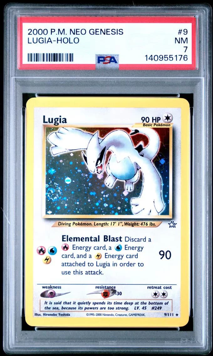 Lugia-Holo, Neo Genesis, PSA 7