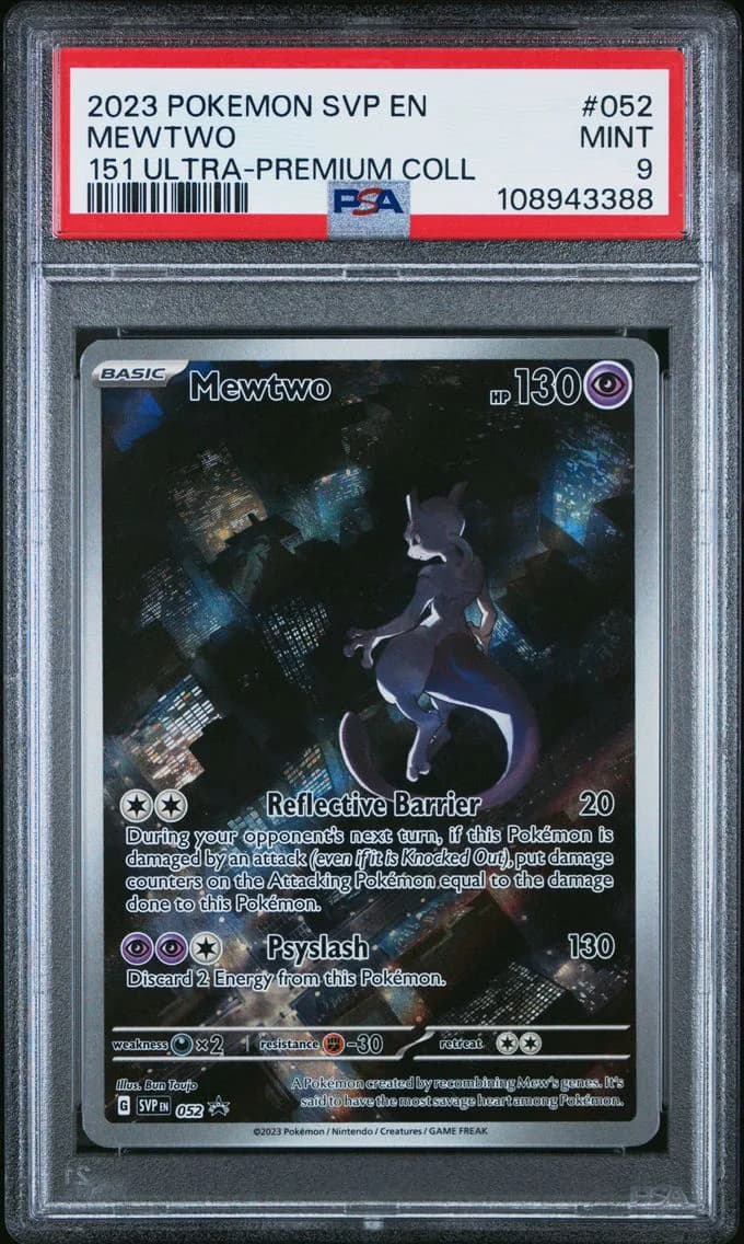 Mewtwo, SV Black Star Promo, PSA 9
