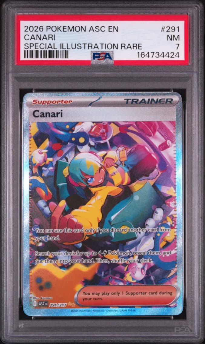 Canari, Ascended Heroes, PSA 7