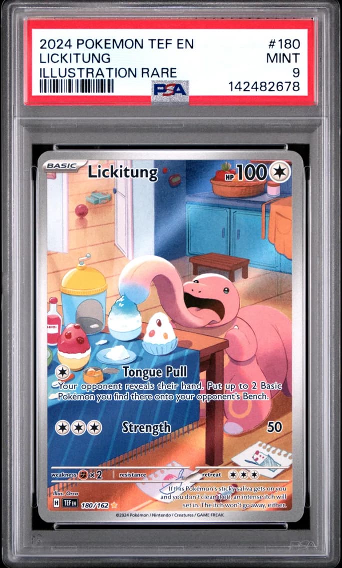 Lickitung, Temporal Forces, PSA 9