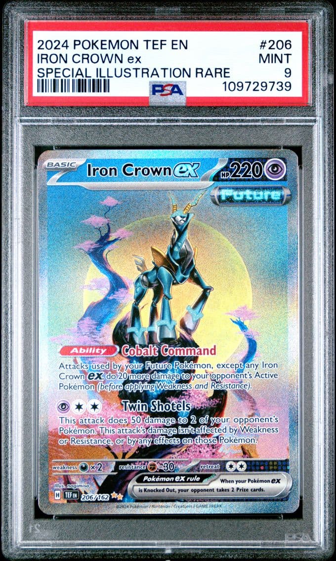 Iron Crown EX, Temporal Forces, PSA 9