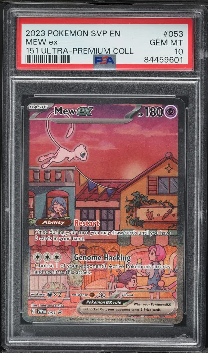 Mew EX, SV Black Star Promo, PSA 10
