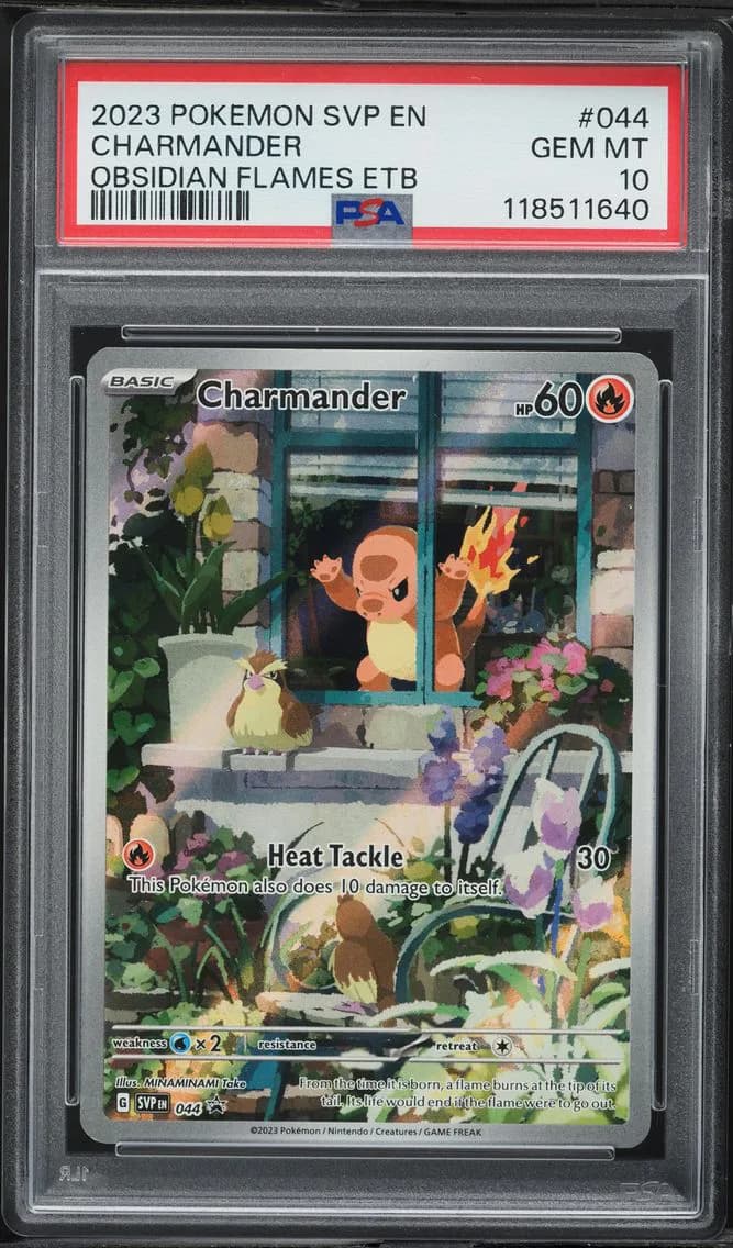 Charmander, SV Black Star Promo, PSA 10