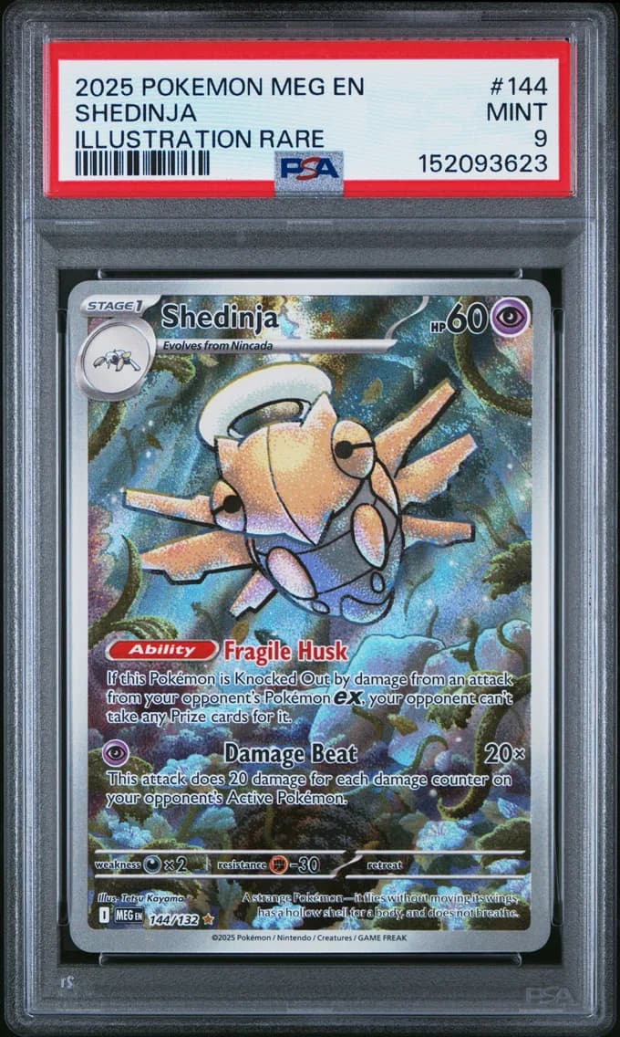 Shedinja, Mega Evolution, PSA 9