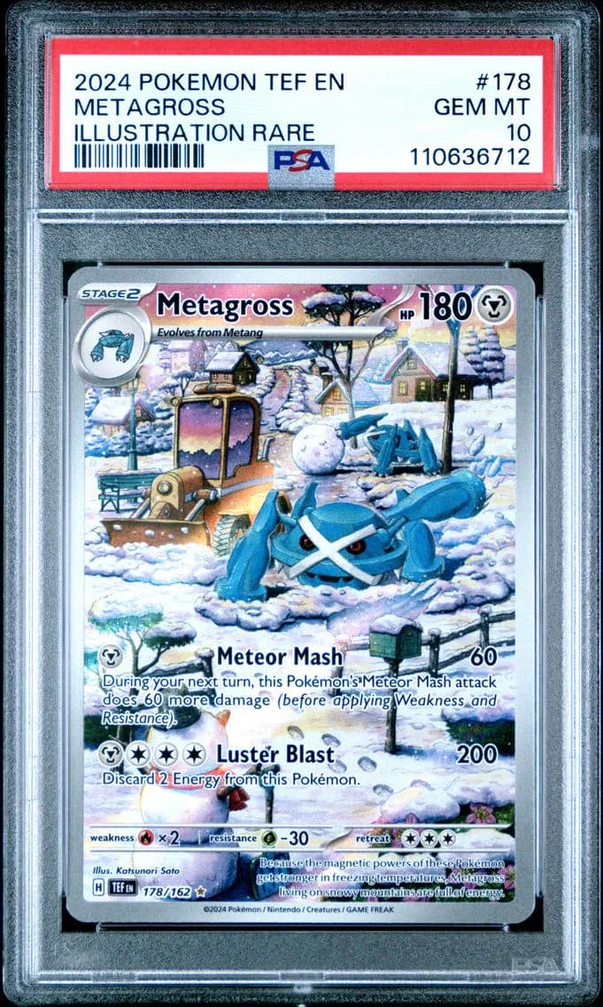 Metagross, Temporal Forces, PSA 10