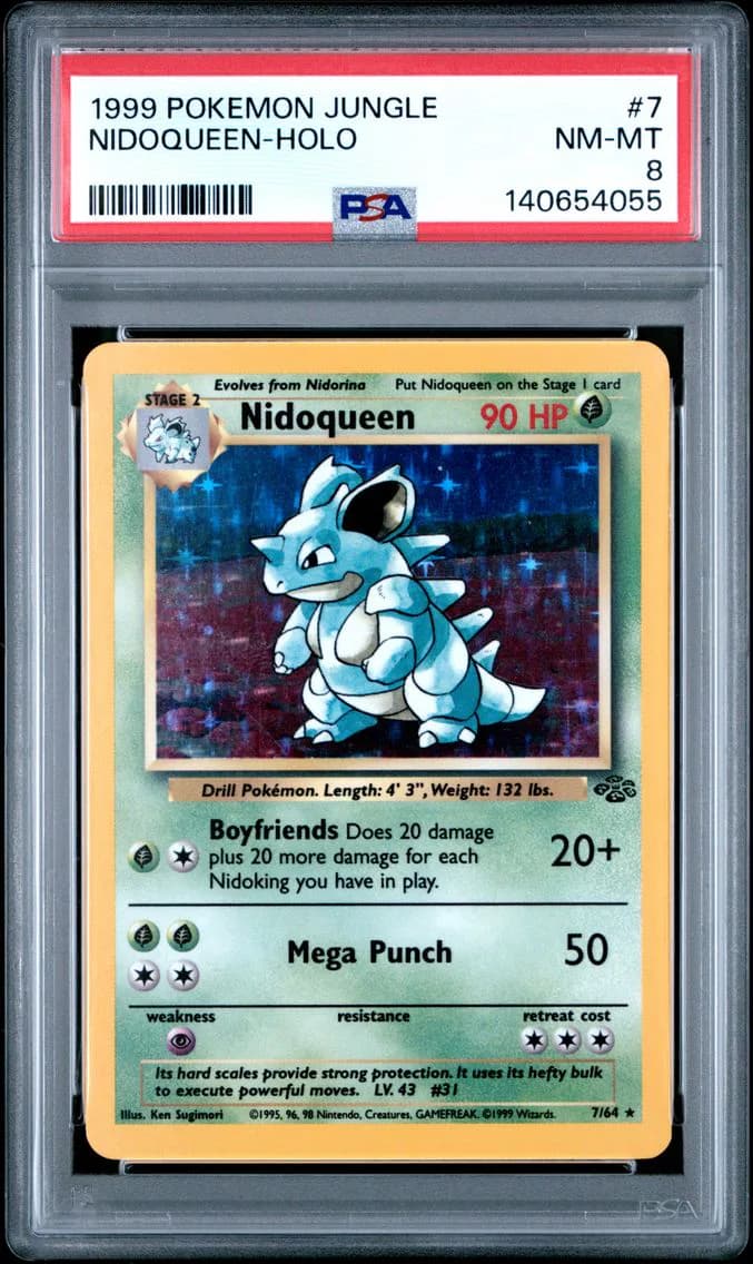Nidoqueen-Holo, Jungle, PSA 8