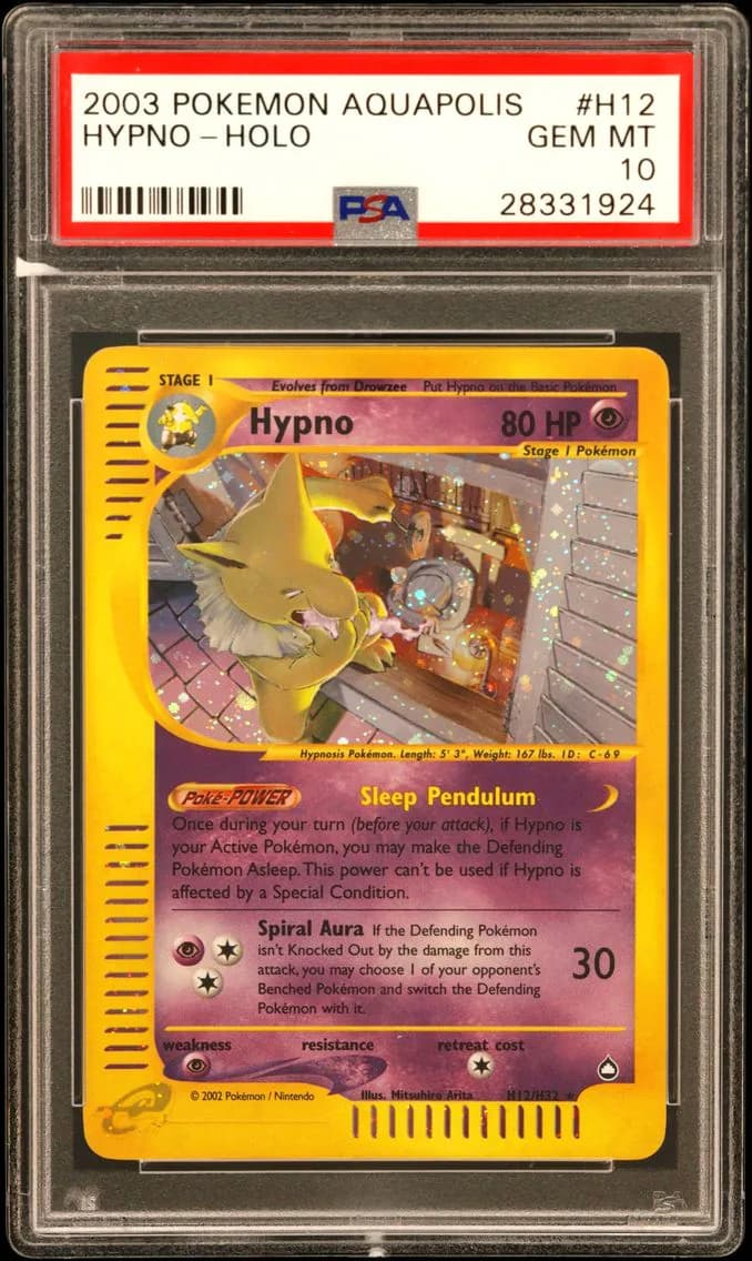 Hypno-Holo, Aquapolis, PSA 10