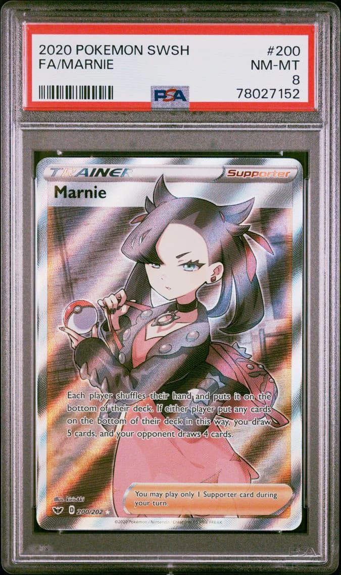 Marnie, Sword & Shield, PSA 8