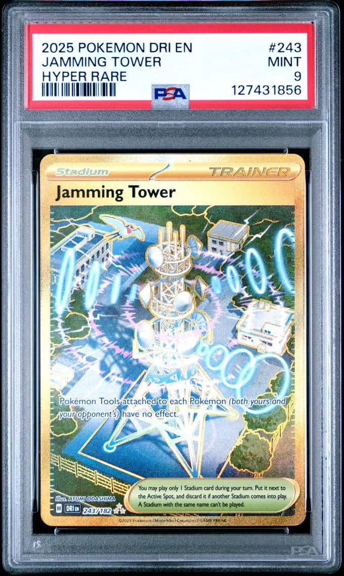Jamming Tower, Destined Rivals, PSA 9
