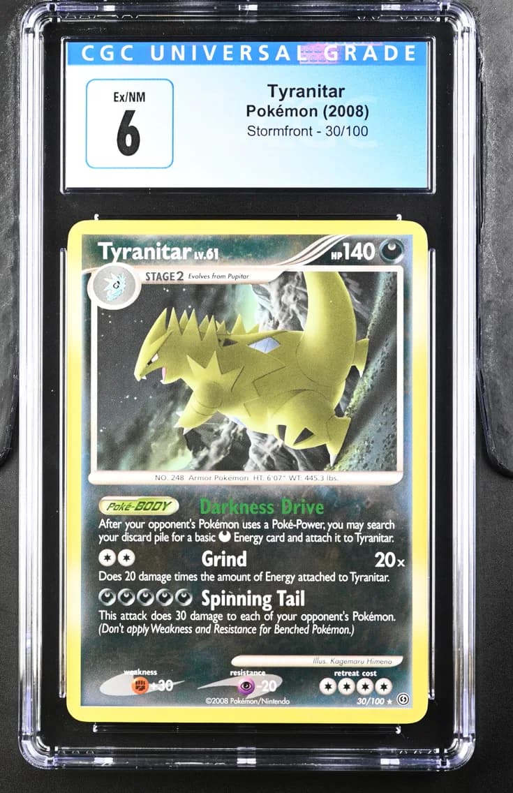 Tyranitar, Stormfront, CGC 6