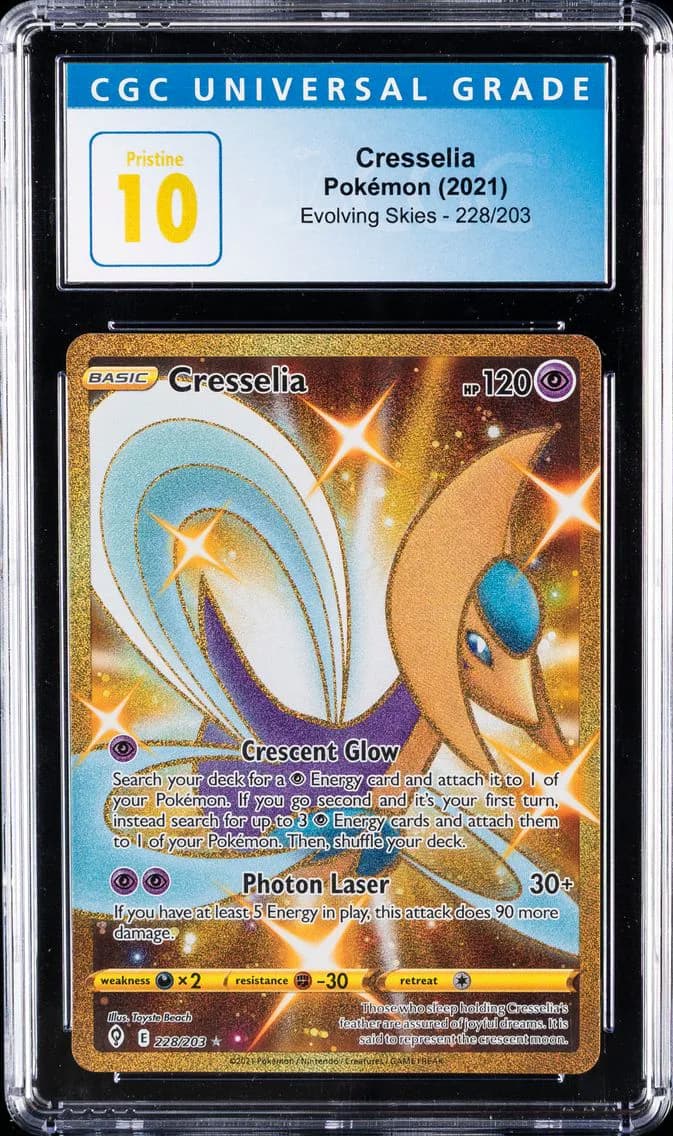 Cresselia, Evolving Skies, CGC 10
