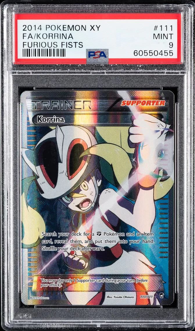 Korrina, XY Furious Fists, PSA 9