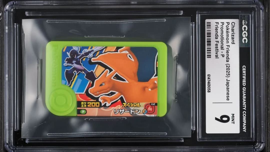 Charizard, Pokémon Frienda Promos - Japanese, CGC 9