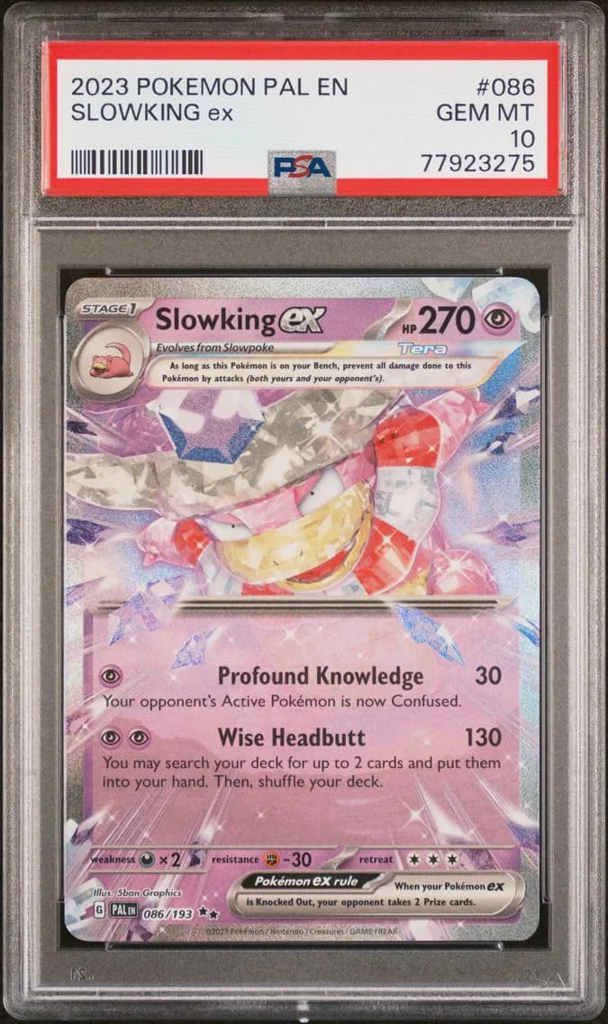 Slowking EX, Paldea Evolved, PSA 10