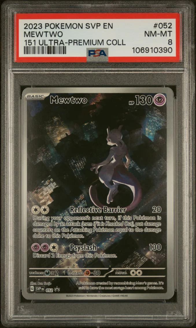 Mewtwo, SV Black Star Promo, PSA 8