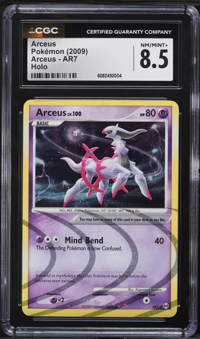 Arceus, Arceus, CGC 8.5