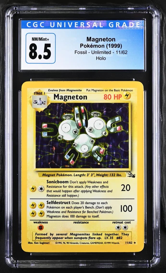 Magneton, Fossil - Unlimited, CGC 8.5