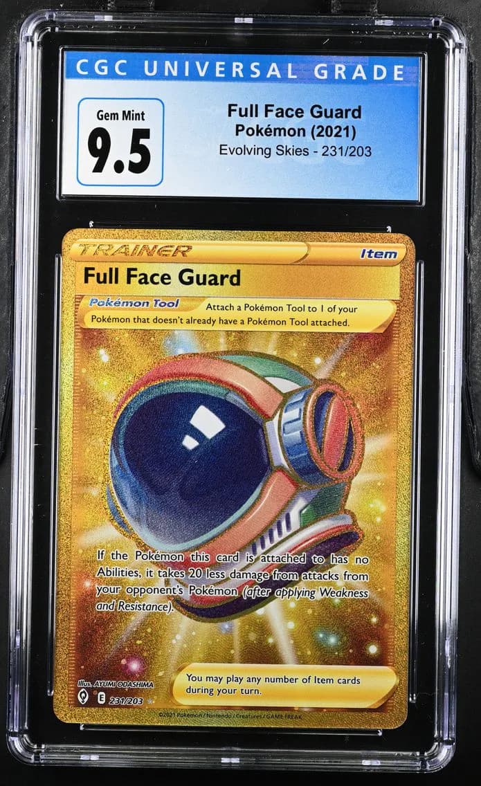 Full Face Guard, Evolving Skies, CGC 10