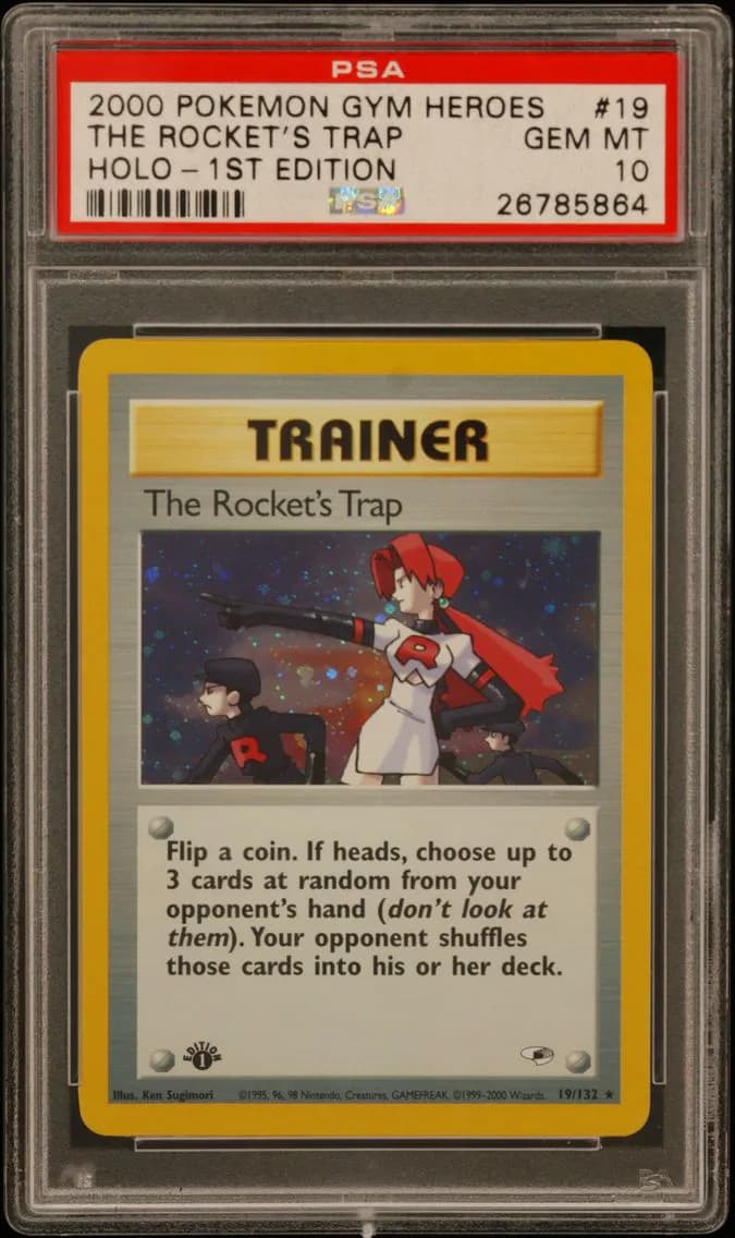The Rocket's Trap, Gym Heroes, PSA 10